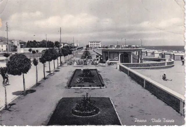 Vecchia panoramica di Viale Trieste.