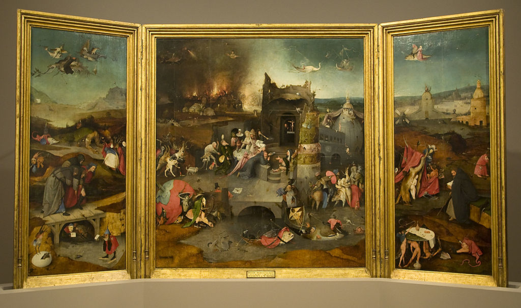 Hieronymus Bosch, Le tentazioni di S. Antonio